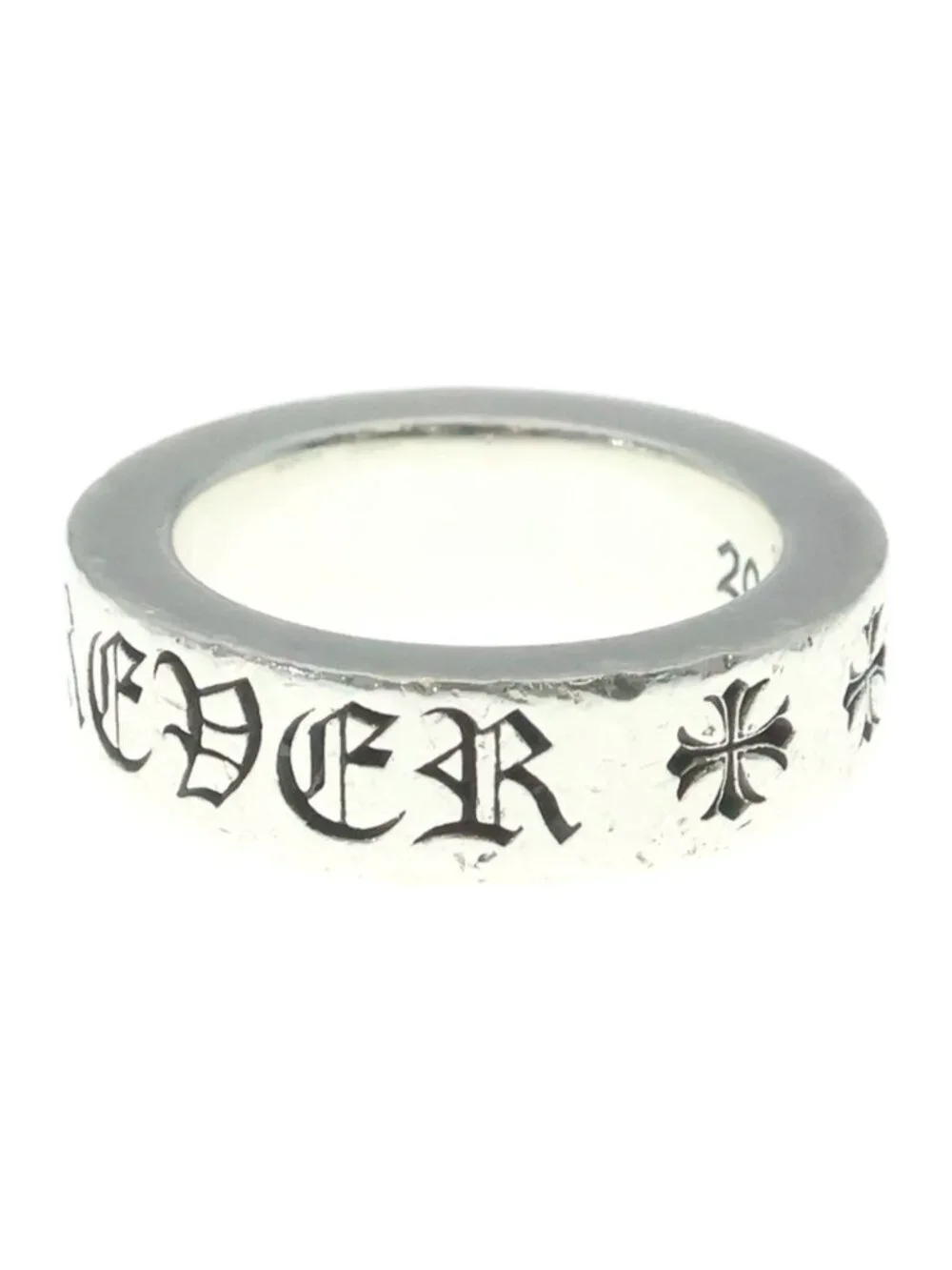 Chrome Hearts Spacer Forever Ring Silver